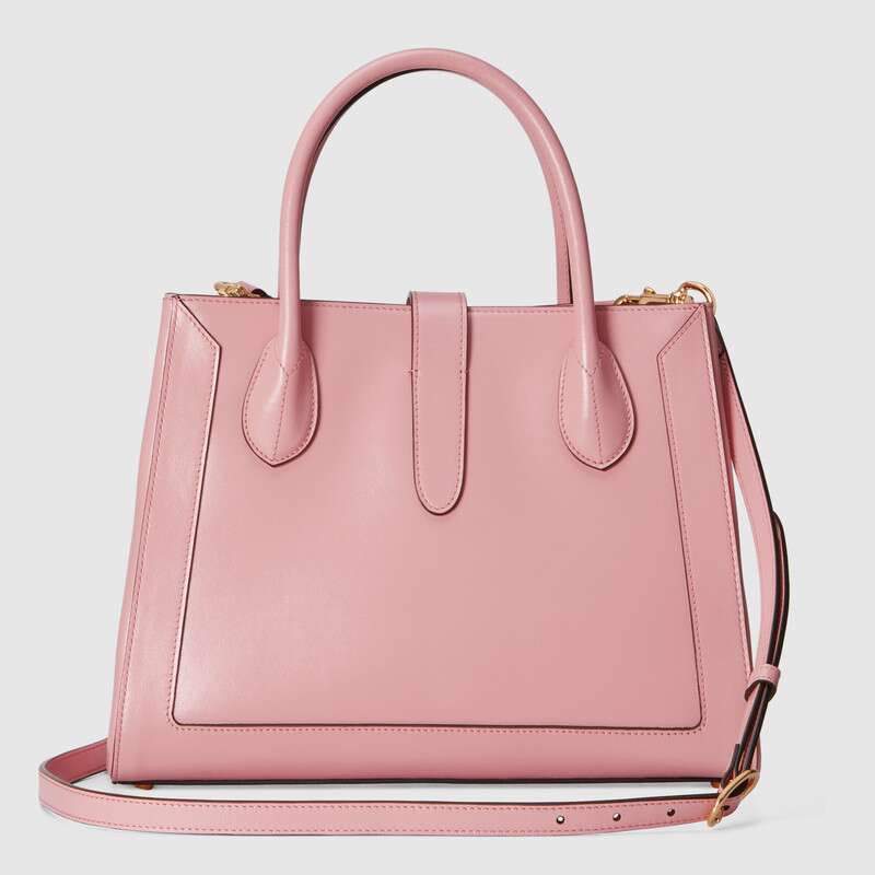 Gucci Jackie 1961 Medium Tote Bag Shoulder Bag 649016 Pink